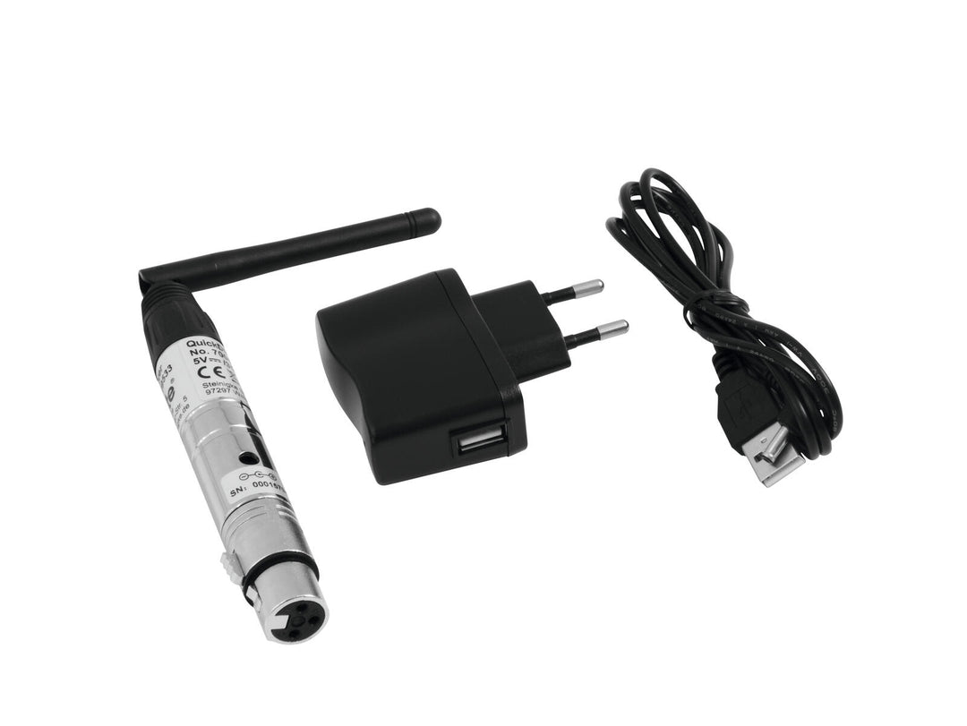 EUROLITE Set 1x Sender + 6x Empfänger QuickDMX