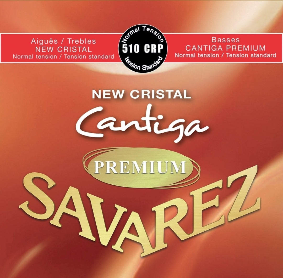Savarez Saiten für klassische Gitarren New Cristal Cantiga Premium - Normales set (510CRP)