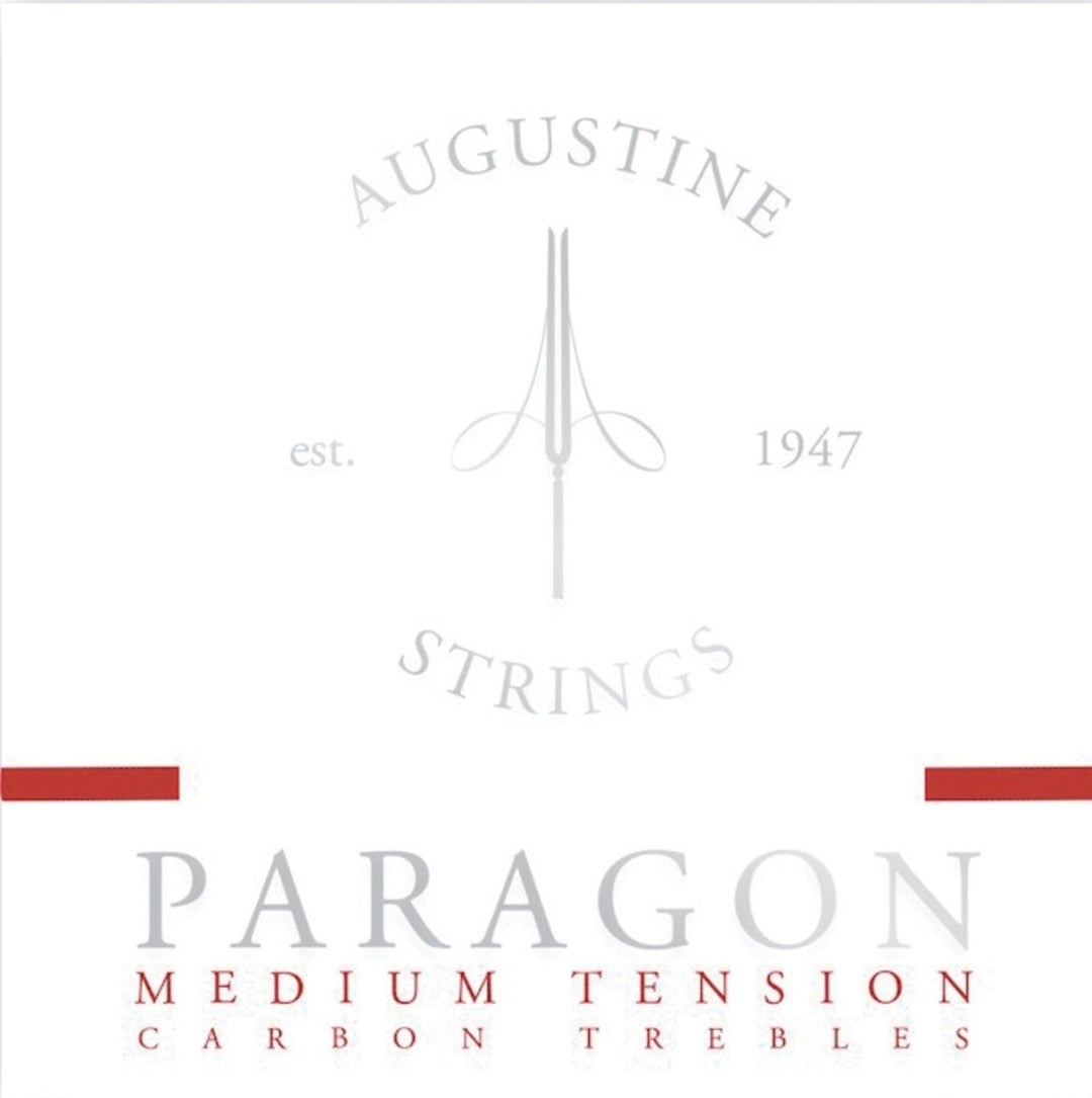 Augustine Saiten für klassische Gitarren Paragon Carbon - Set rot (medium/medium)