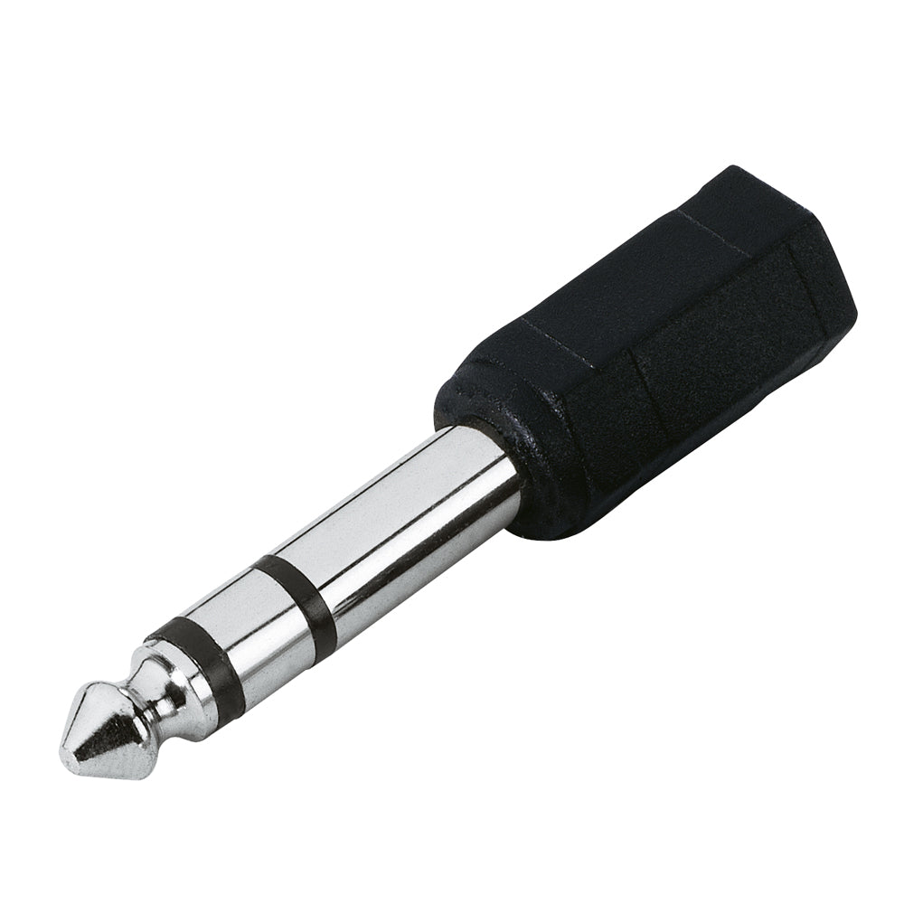 Adapter Audiostecker 3.5 mm Stereo Jack weiblich auf 6.3 mm Stereo Jack