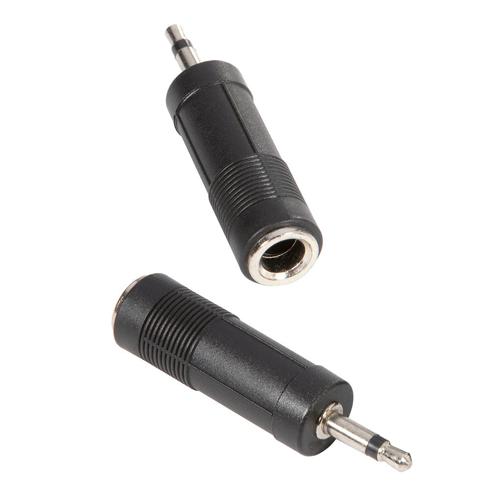 Adapter Audiostecker 6.3 mm Mono Klinke weiblich auf 3.5 mm Mono Klinke
