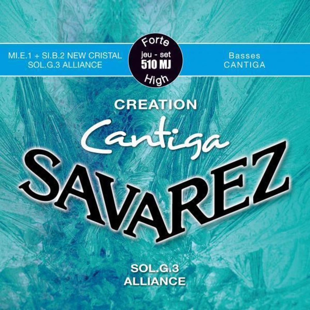 Savarez Saiten für klassische Gitarre Creation Cantiga 510 - Set hoch (510 MJ)