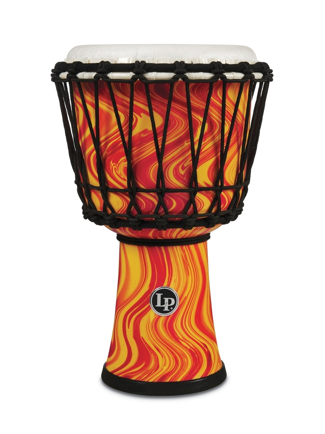 Latin Perkussion Djembe - Orange Marble (LP1607OM)