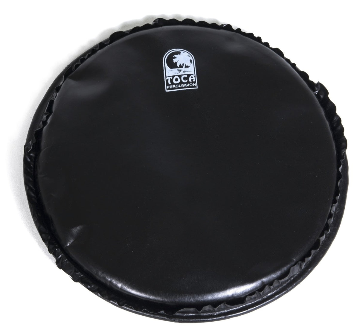 Toca Djembe head Freestyle Rope - 14" goatskin black, Rope (TP-FHRB14)