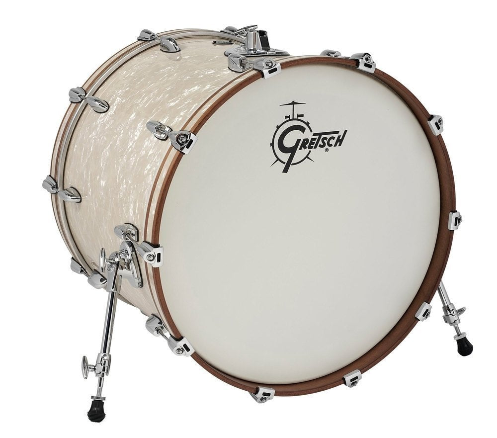 Gretsch Renown Maple bassdrum 22" x 18", Vintage Pearl