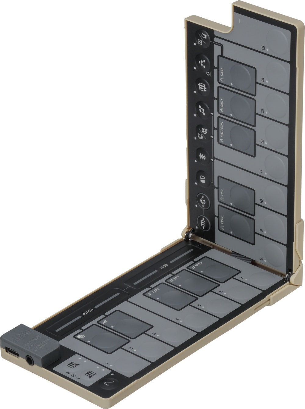 KORG nanoKEY Fold Sandbeige