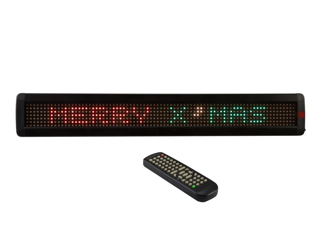 EUROLITE ESN 7x80 USB LAN LED Laufende Nachricht