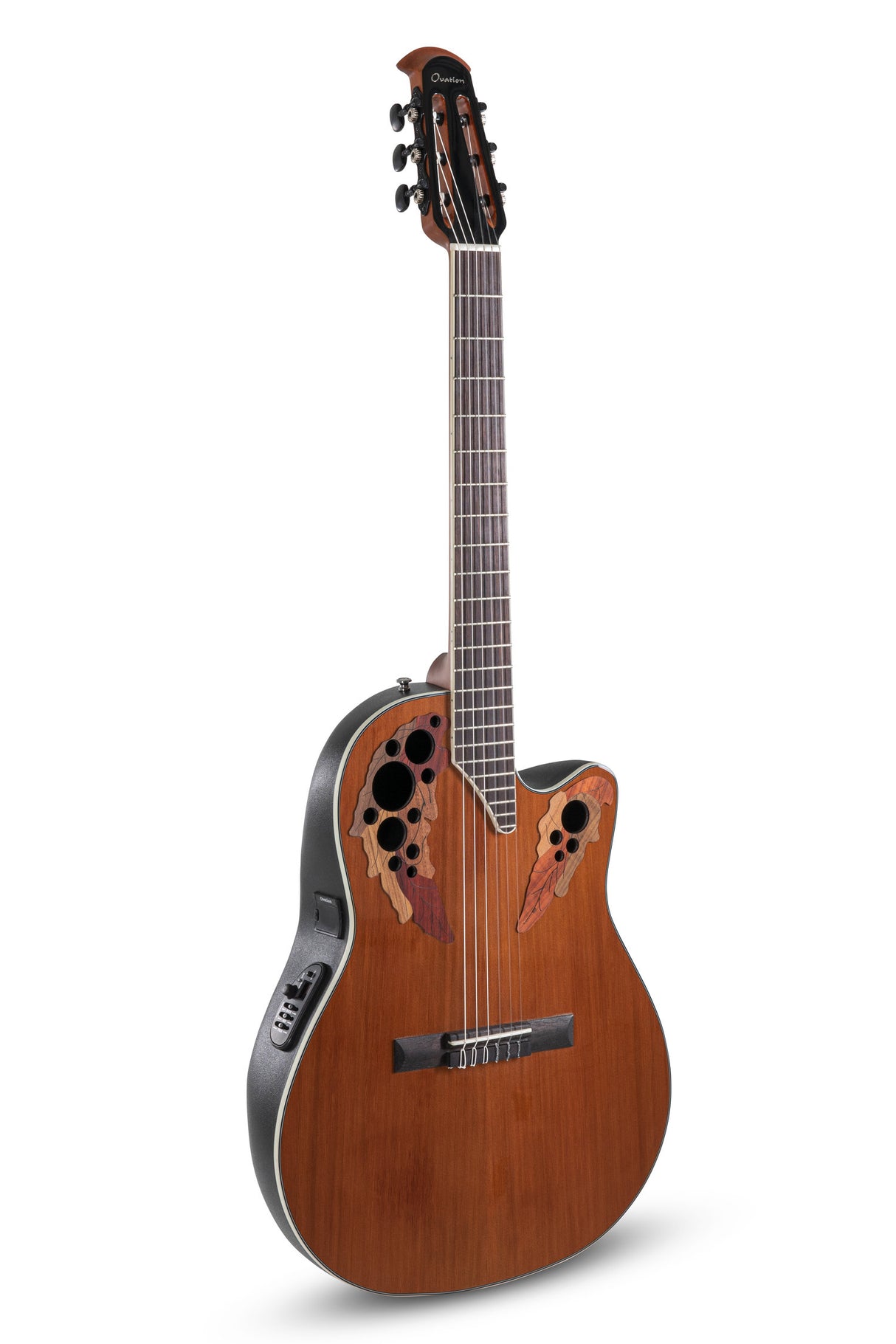 Ovation E-Akustik-Konzertgitarren Celebrity MS Classic Nylon - Natural Gloss (CE44C-4A-G)