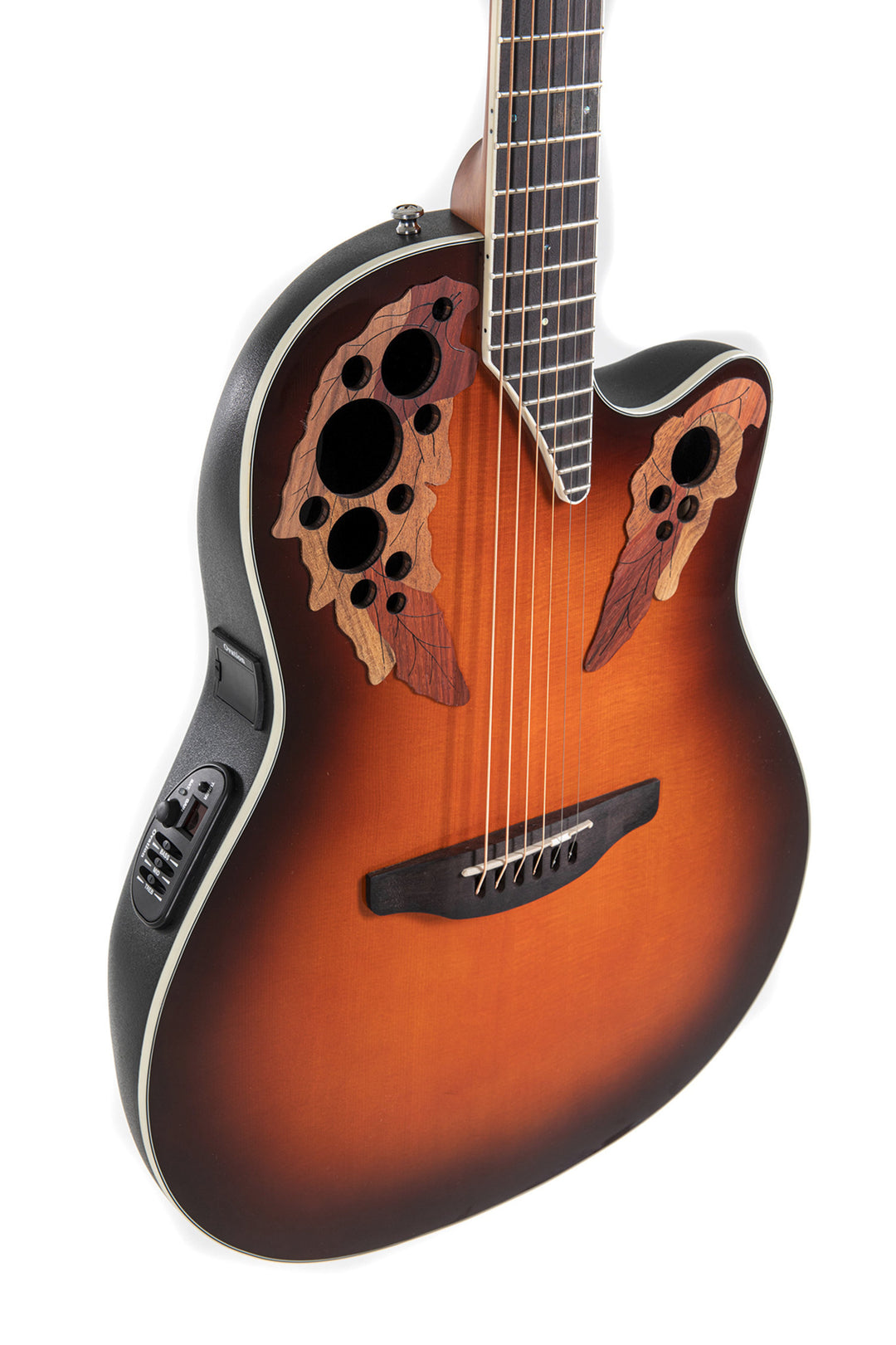 Ovation E-Acoustic Gitarren Celebrity Elite Super Shallow Cutaway - Sunburst (CE48-1-G)
