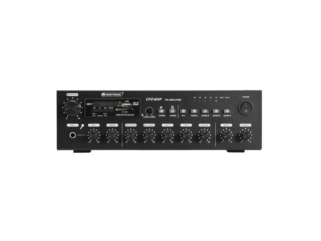 OMNITRONIC CPZ-60P PA-Mischverstärker