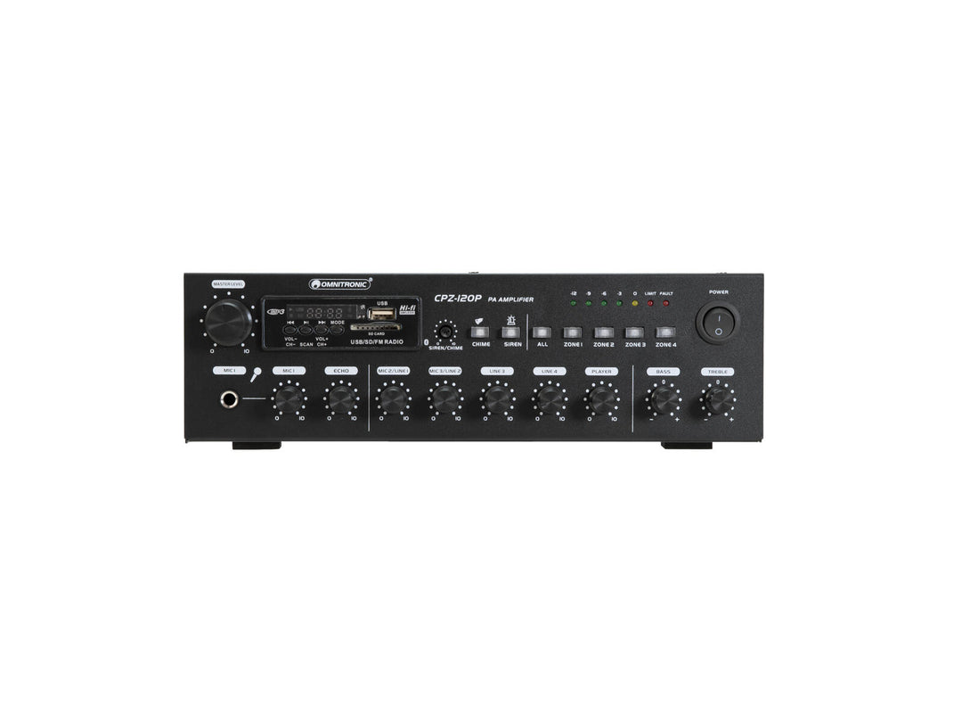 OMNITRONIC CPZ-120P PA-Mischverstärker