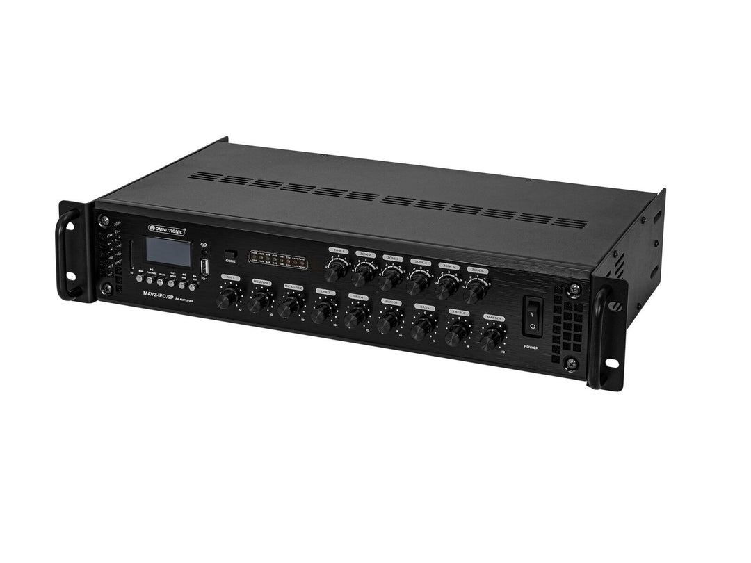 OMNITRONIC MAVZ-120.6P PA-Mischverstärker