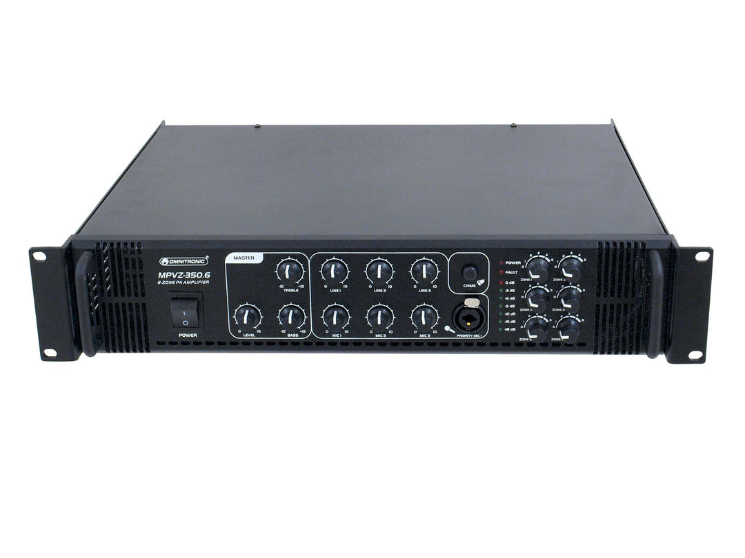 OMNITRONIC MPVZ-350.6 PA-Mischverstärker