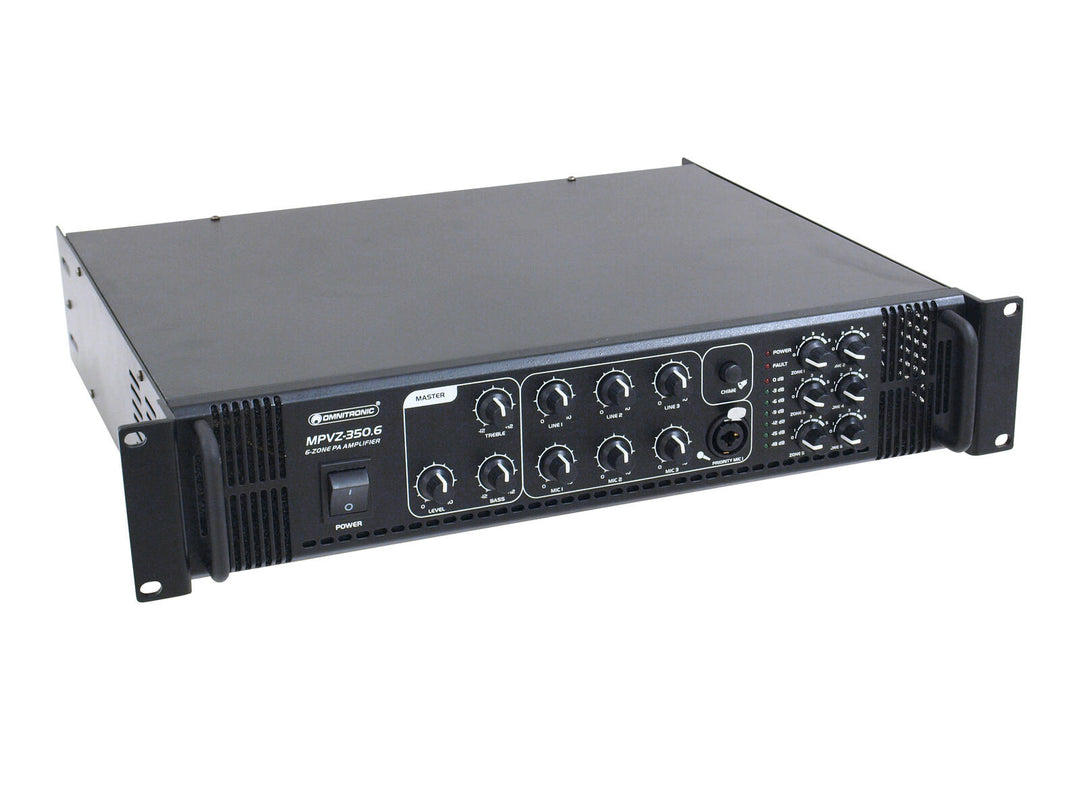 OMNITRONIC MPVZ-350.6 PA-Mischverstärker