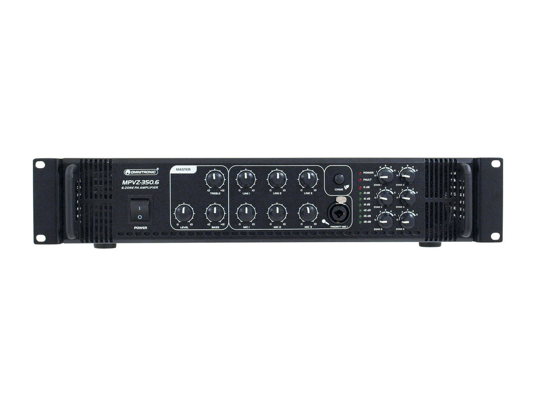 OMNITRONIC MPVZ-350.6 PA-Mischverstärker