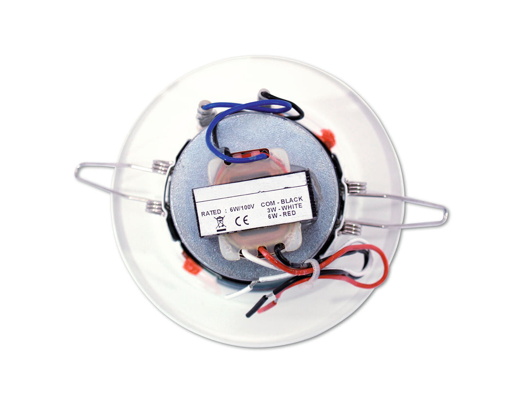 OMNITRONIC CS-2.5W Deckeneinbaulautsprecher white