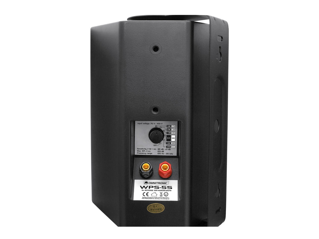 OMNITRONIC WPS-5S PA-Wandlautsprecher