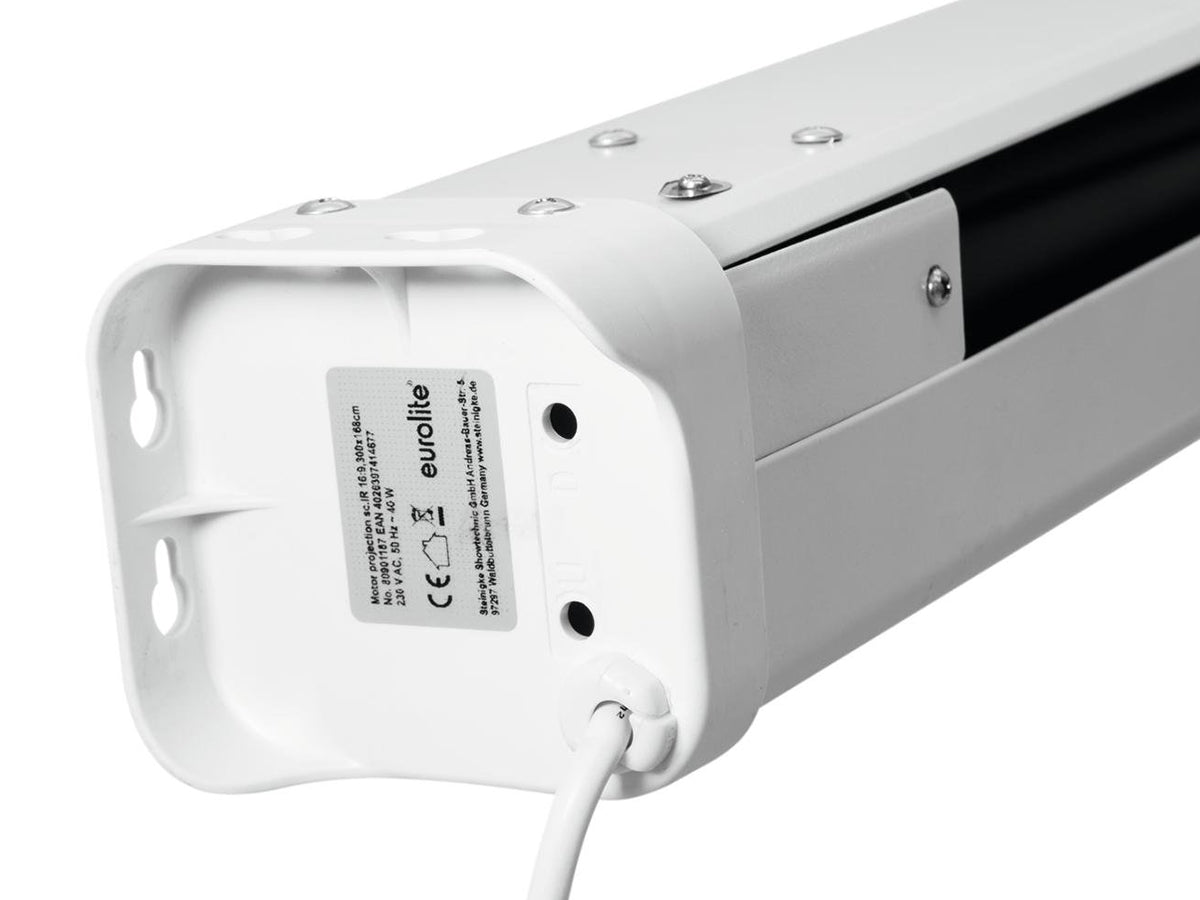 Projektorleinwand mit Motor 4:3 240x180cm