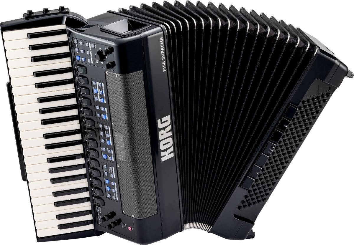 KORG FISA Suprema FSUP-P-MBK - Digital Piano Accordion