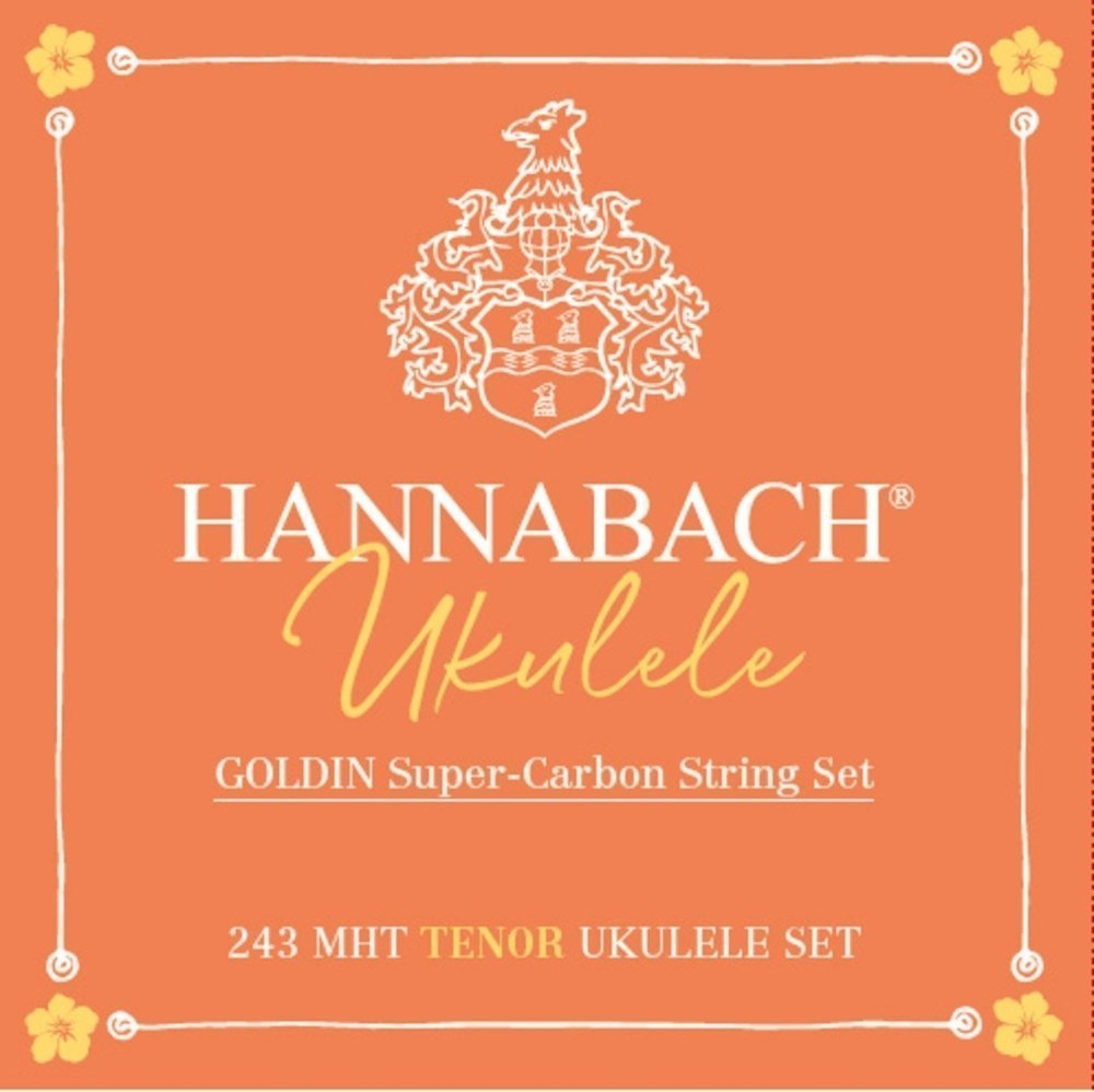 Hannabach 243MHT Goldin Saitensatz für Tenorukulele
