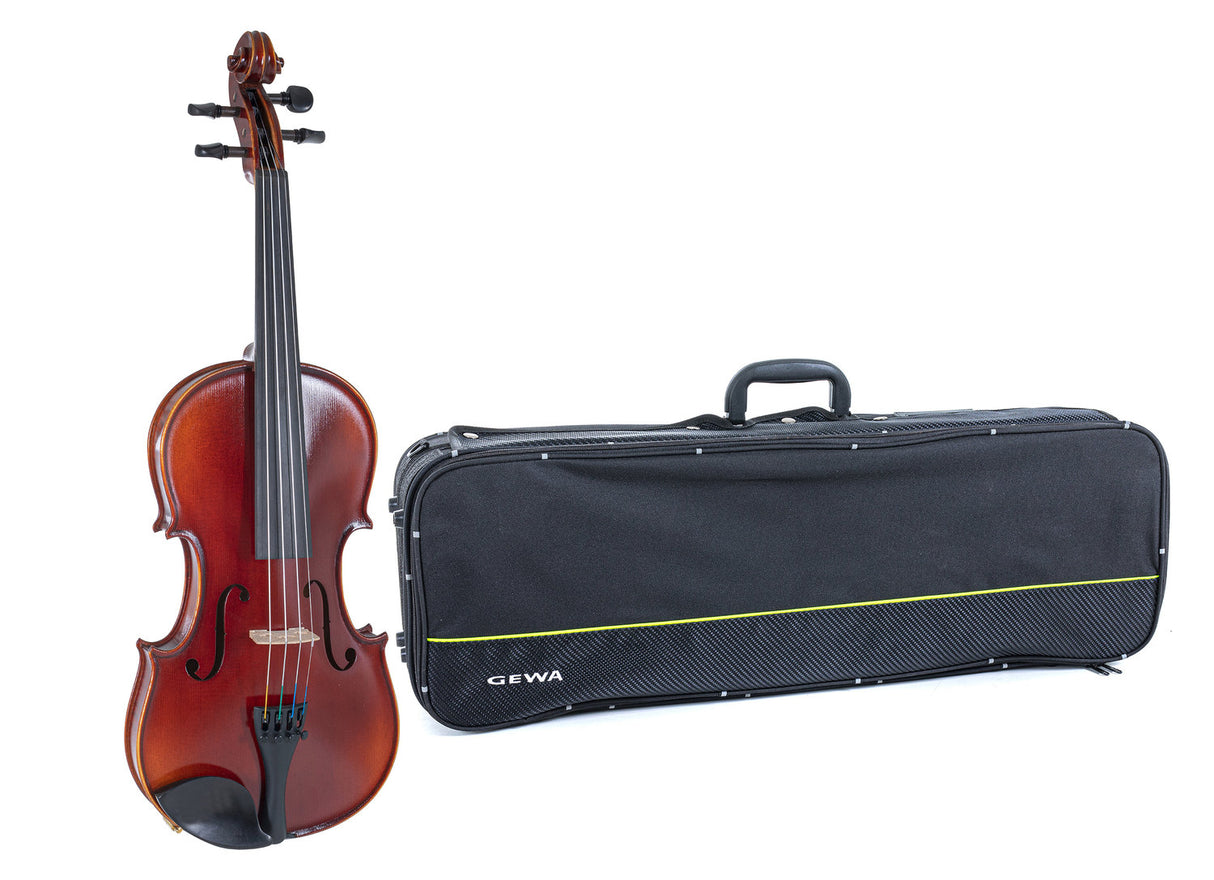 GEWA Violin Ideale - 4/4 (Ready to play incl. violin case, without bow, with Larsen Aurora strings)