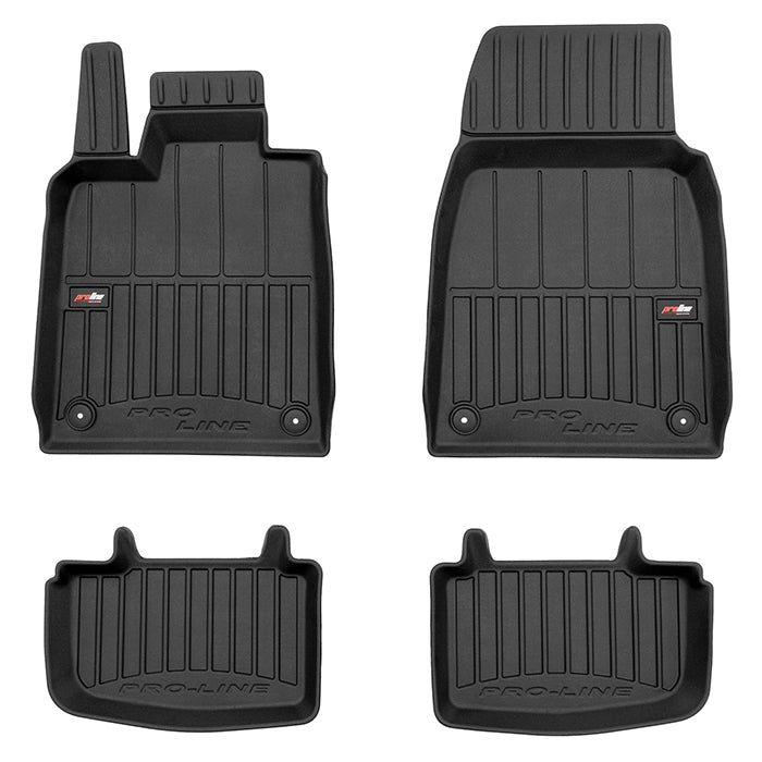Rubber mats Audi E-tron GT 2021-, Porsche Taycan 2019-