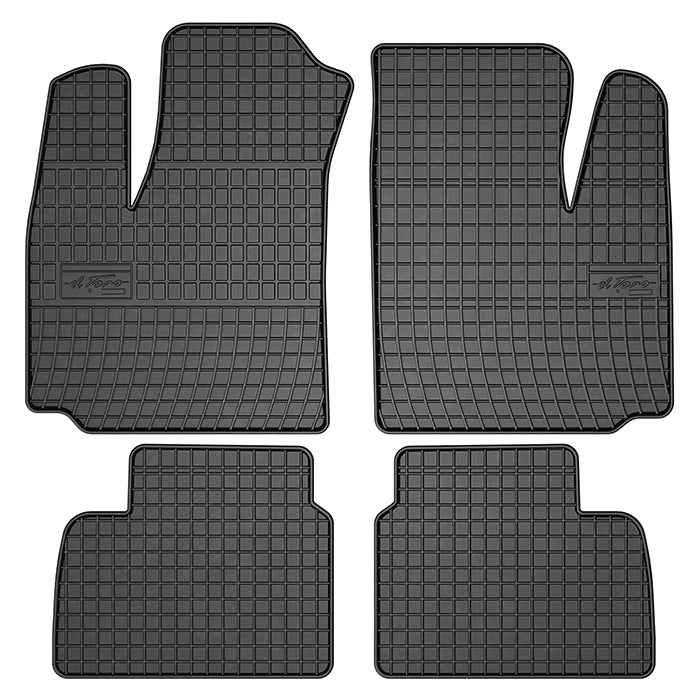Gummimåtter Fiat Doblo I combivan 2000-2010