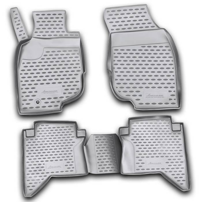 Rubber mats Toyota Hilux 2008-2010