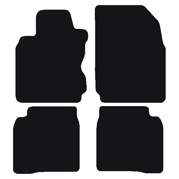 Fußmatten Nissan Note 2006-2010