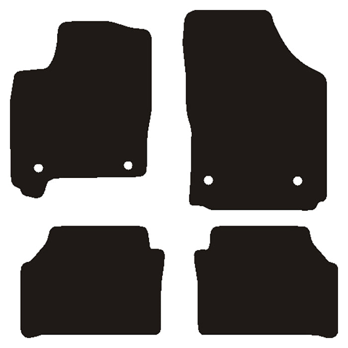 Fußmatten Opel Meriva A 2004-2010