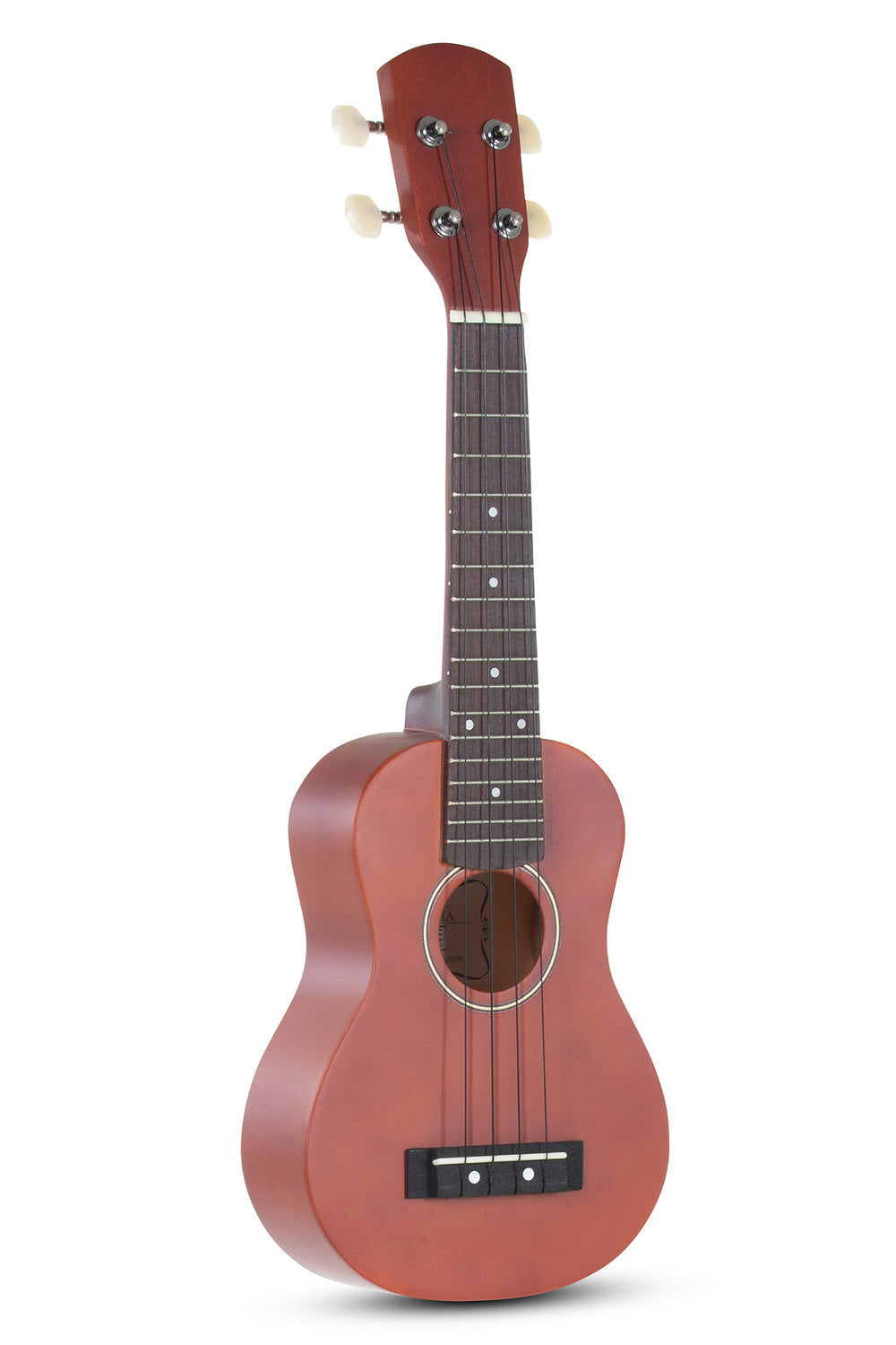 Miguel Almeria Player Pack, Sopran-Ukulele rotbraun mit Gig bag