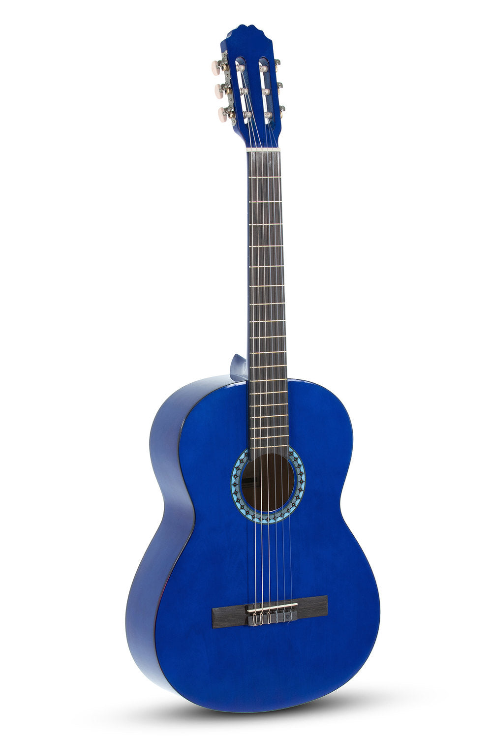 VGS Basic klassische Gitarre 4/4, transparentes Blau