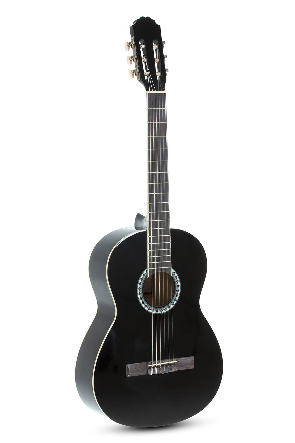 VGS BasicPlus Konzertgitarre 4/4, schwarz