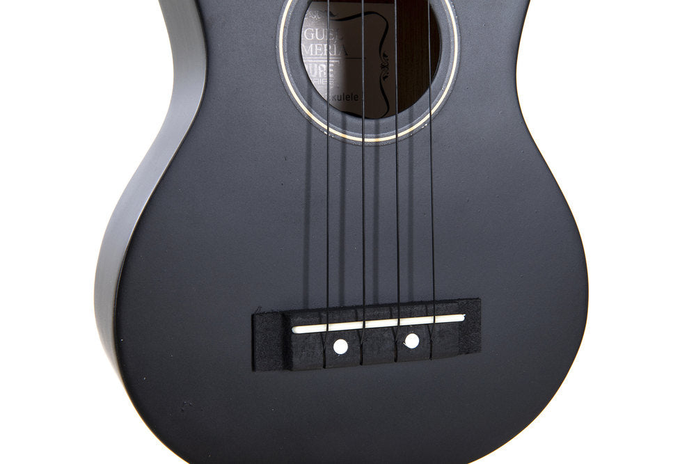 Miguel Almeria Sopran-Ukulele, matt schwarz