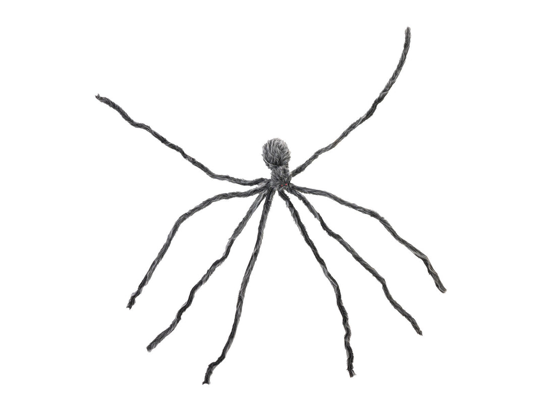 Halloween-Riesenspinne, grau, 230 cm