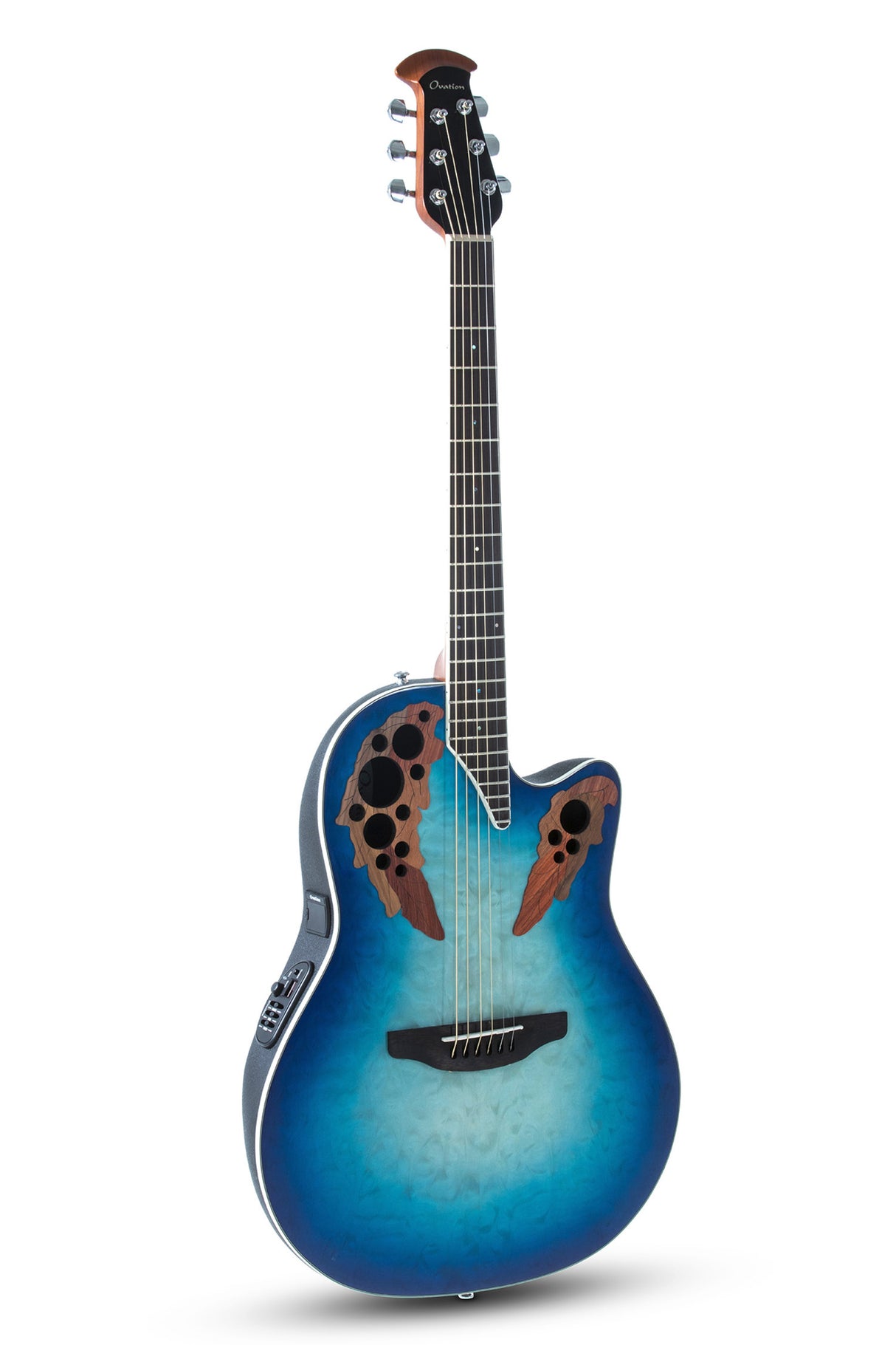 Ovation E-Akustik Gitarren Celebrity Elite Plus Super Shallow - Regal zu Natur (CE48P-RG-G)
