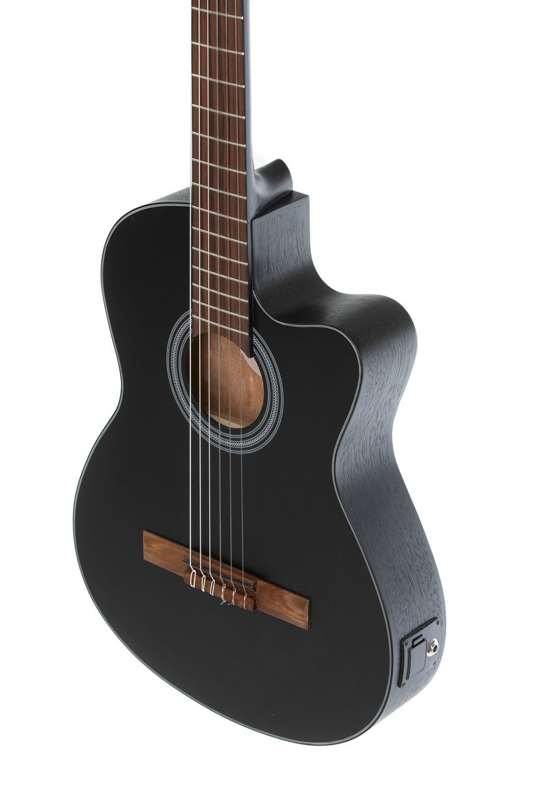 GEWA E-Akustik klassische Gitarren Student Zeder - E-Akustik black