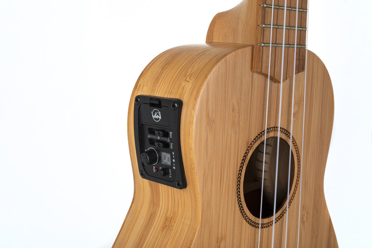 GEWA Sopran-Ukulele Manoa Bamboo - E-A Sopran