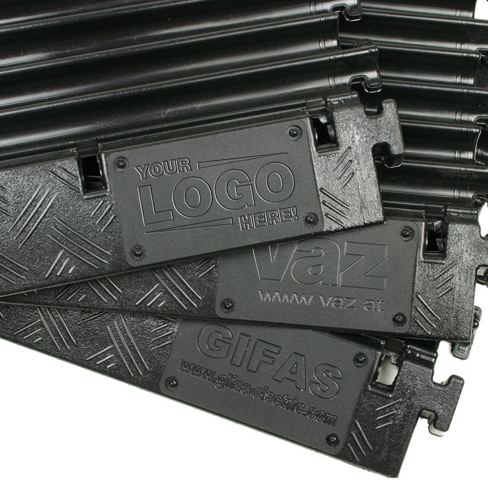 Defender Mini Kabelbrücke 3 Kanäle mit schwarzem Deckel