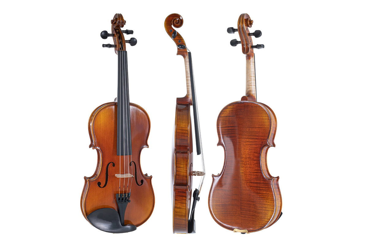 GEWA Violin Maestro 1 - 4/4 (Ready to play incl. GEWA Bio violin case, GEWA Baron bow and Il Cannone strings)