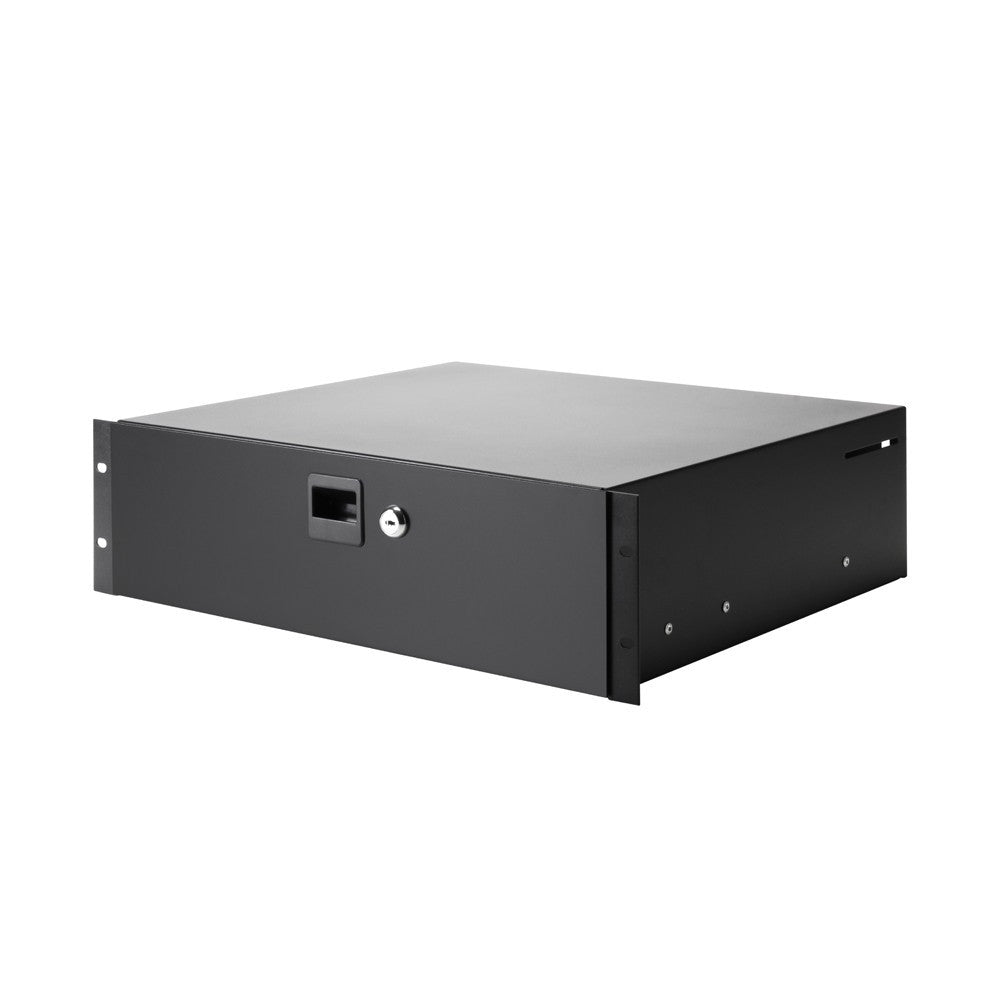 Adam Hall 87403 A Rack Schublade 3 HE Aluminium (3,4kg)