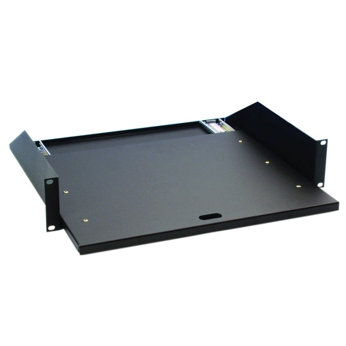 Adam Hall 87555 Rack Ablage 2 HE mit Auszug (19")