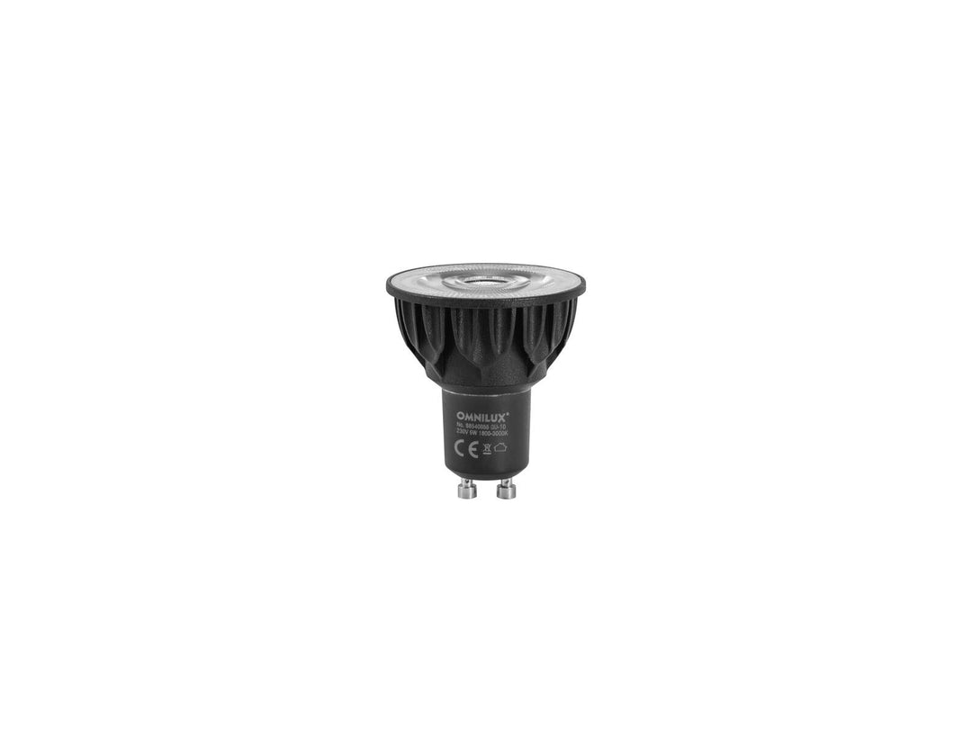 EUROLITE Set 4x PAR-16 Spot bk dim2warm + EDX-4 DMX RDM LED Dimmer Pack