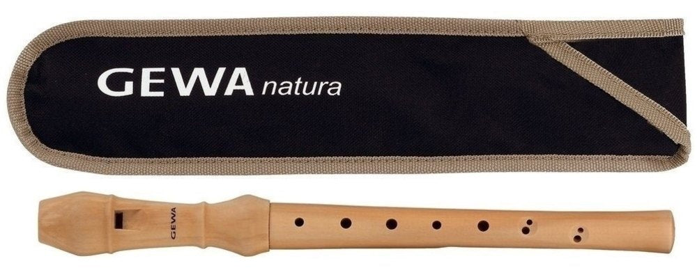 GEWA Natura Sopranblockflöte in C, Holz, barocke Griffweise und Doppellöcher