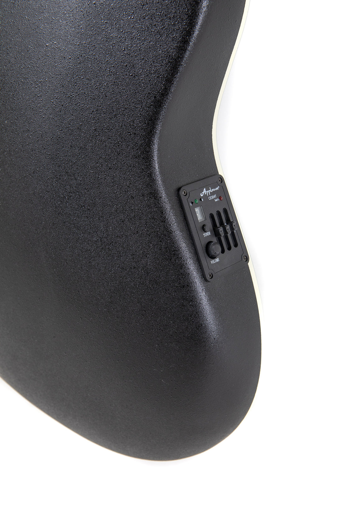 Applause E-Akustik Gitarren AB28 Super Shallow Bowl Cutaway - Black Satin (AB28-5S)
