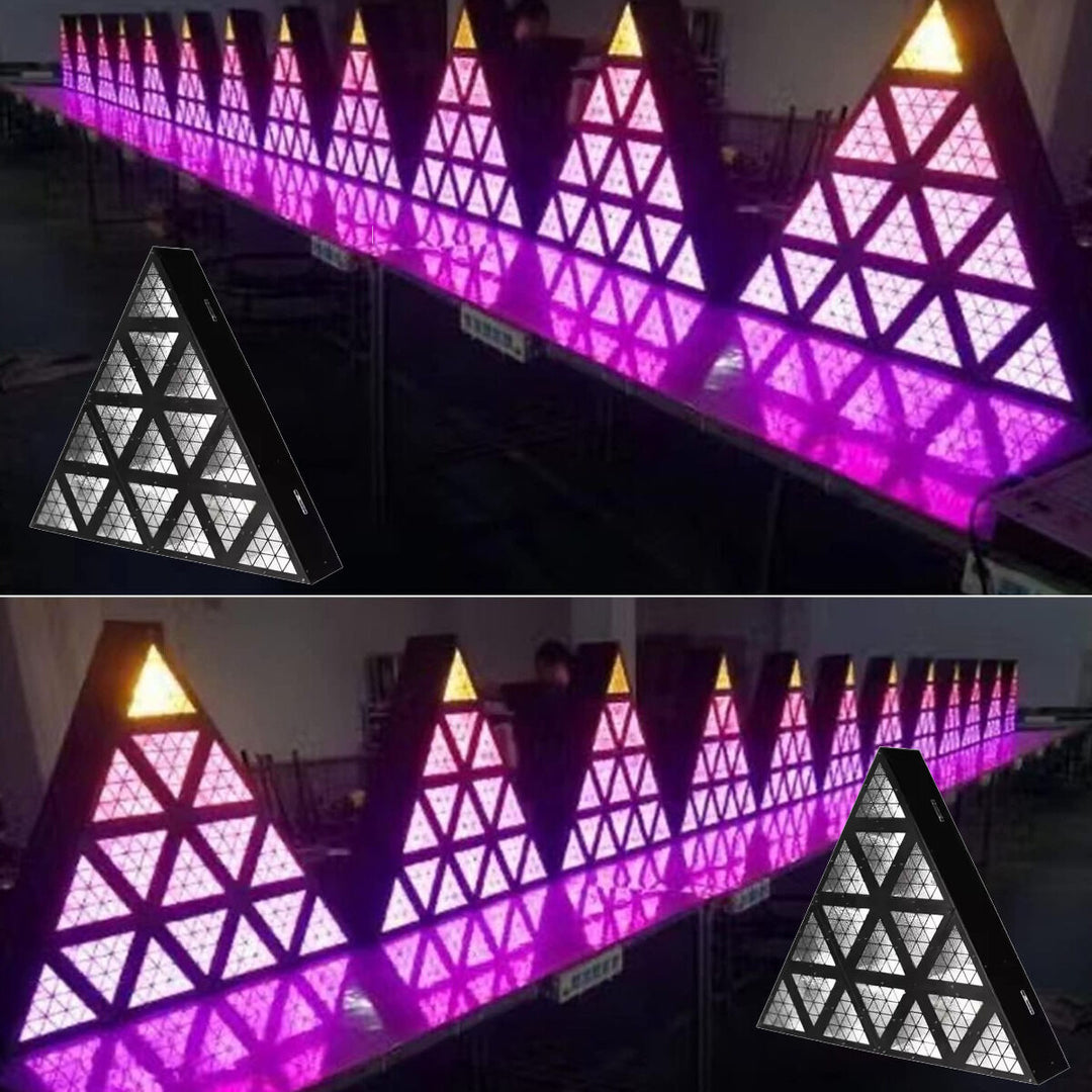 LIGHT4ME TRIANGIS LED Lichteffekt 64x2W RGBA Achse