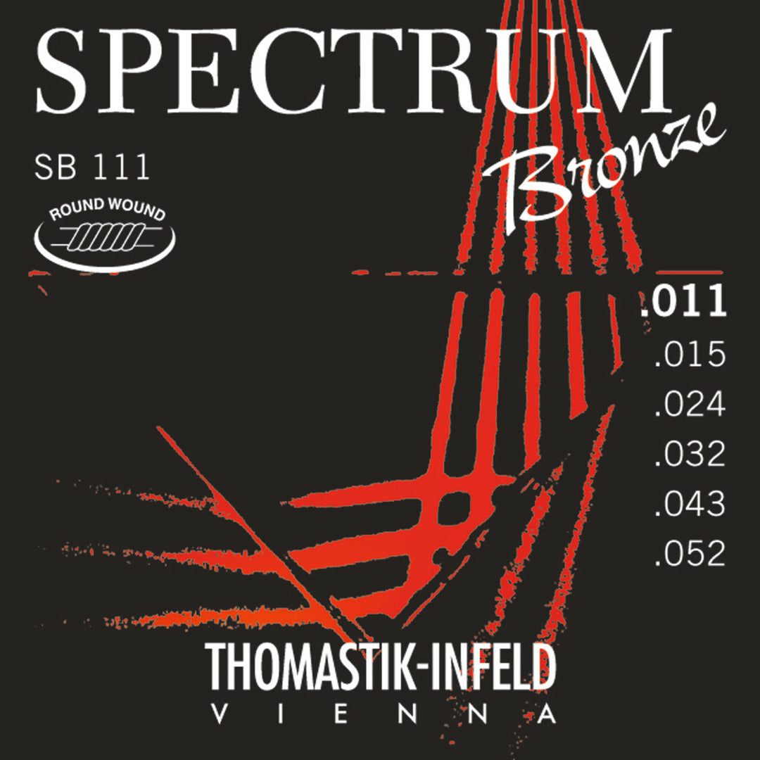 Thomastik-Infeld Saiten für Akustikgitarren Spectrum Bronze Series - Set (SB 111)