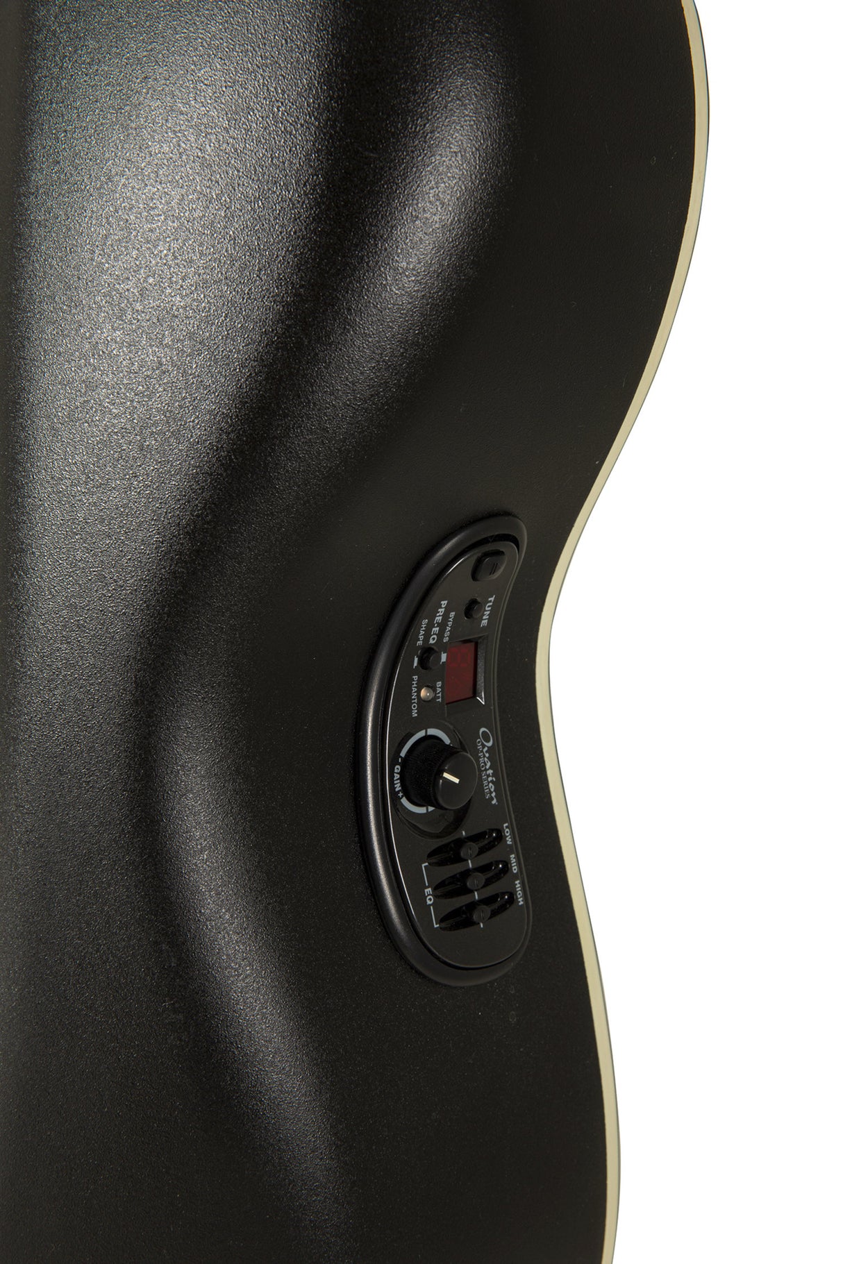 Ovation E-Acoustic Gitarren Standard Balladeer Deep Contour Cutaway 12-string - Black (2751AX-5-G)