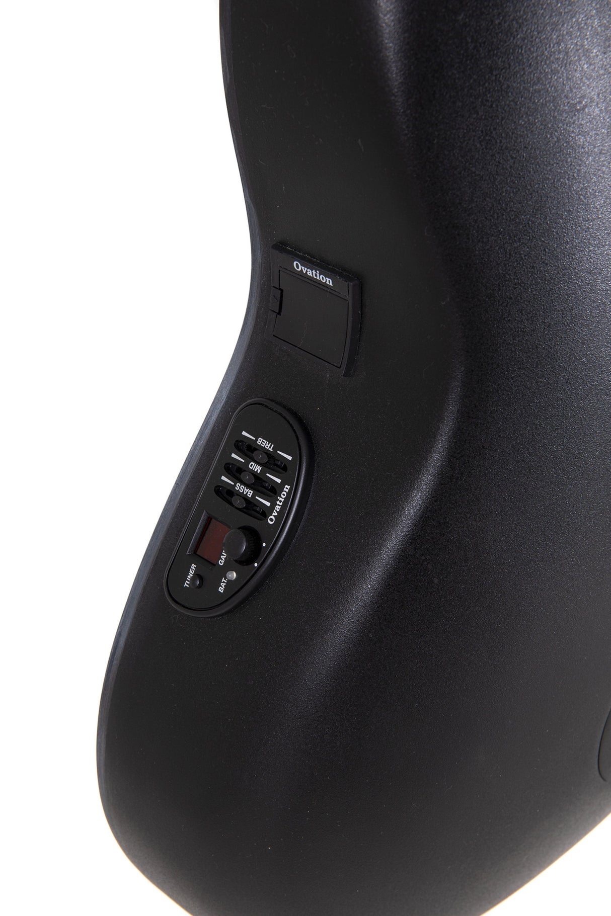 Ovation E-Akustik Gitarren Celebrity Elite Mid Cutaway - Black (CE44L-5-G)