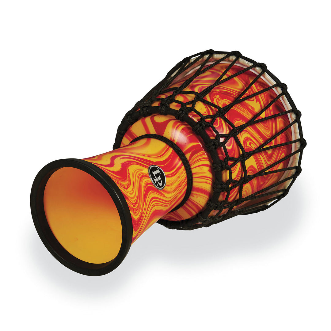 Latin Perkussion Djembe - Orange Marble (LP1607OM)
